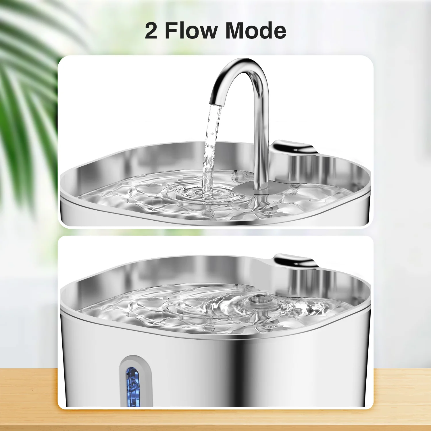 PurrFlow 2.2L Motion-Activated Stainless Steel Cat Water Fountain - Image 16